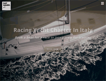 Tablet Screenshot of fastsailing.it